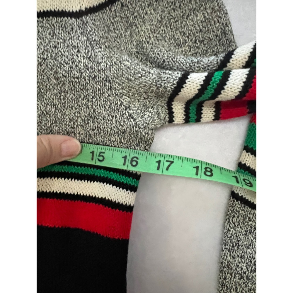 VTG St. John Knit Dress Multicolor Striped Saks Fifth Avenue Dress - sz 6* - Picture 6 of 14